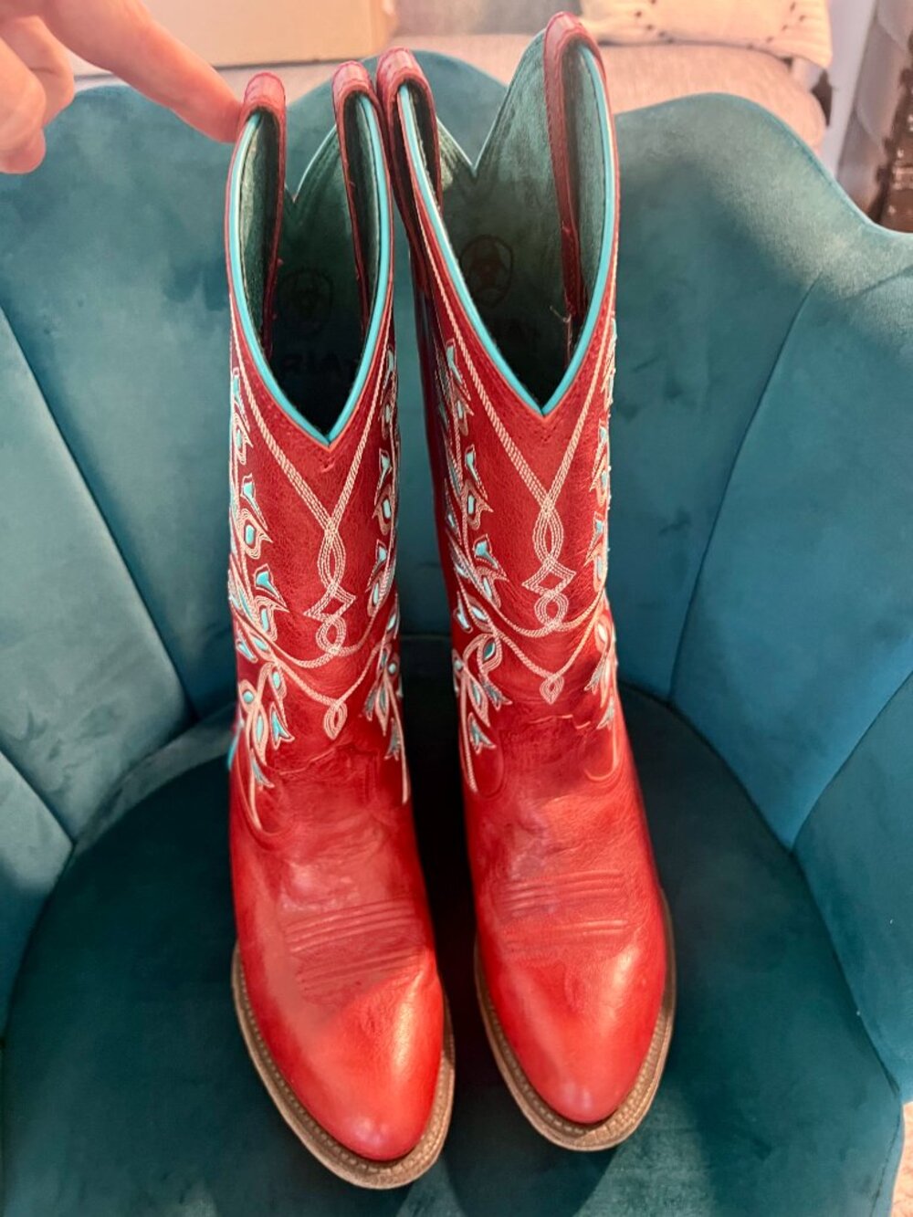 Desert Holly Western Boot - Picture 6 of 9